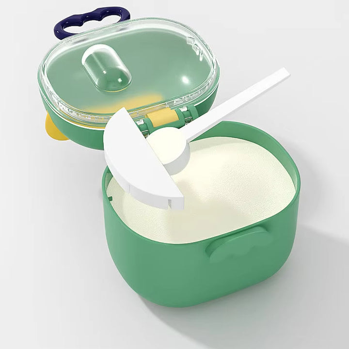 SUNSHINE PORTABLE MIILK CONTAINER GREEN (FISH)