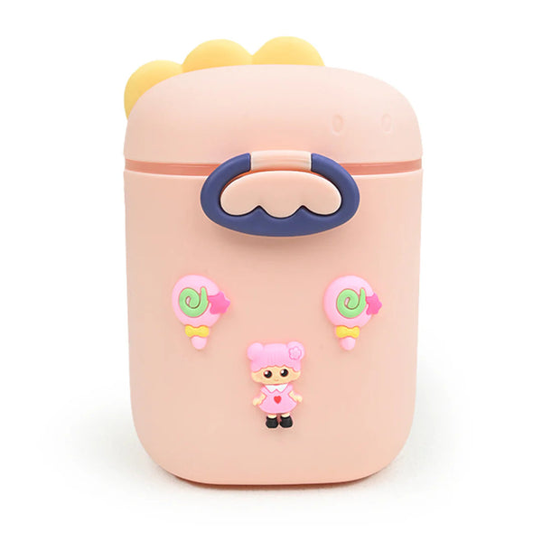 SUNSHINE PORTABLE MIILK CONTAINER PEACH (FISH)