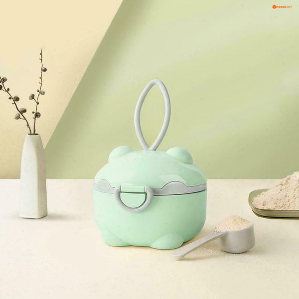 SUNSHINE PORTABLE MILK CONTAINER BUTTERFLY SEA GREEN (FISH)