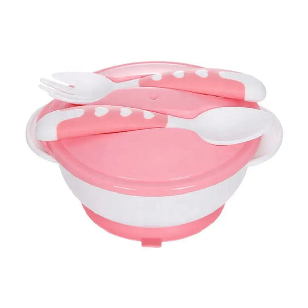 SUNSHINE BABY FEEDING BOWL PINK (MUMLOVE)