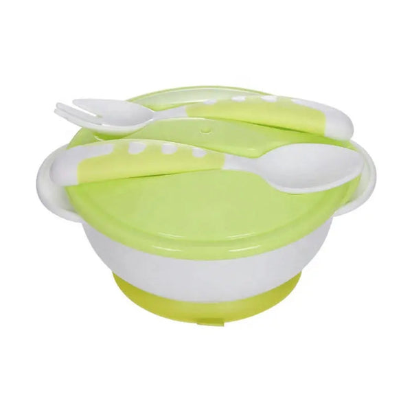 SUNSHINE BABY FEEDING BOWL GREEN (MUMLOVE)