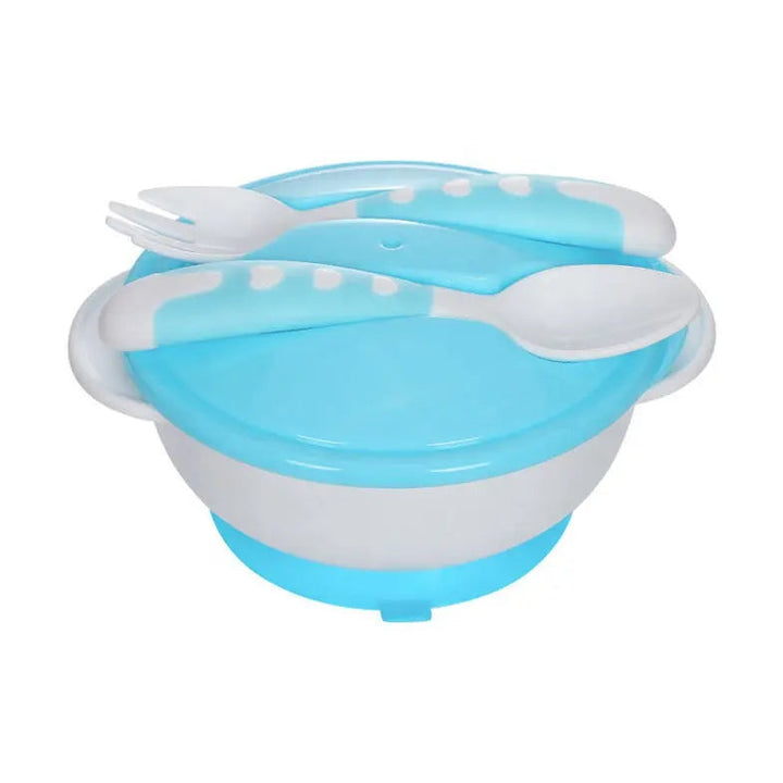 SUNSHINE BABY FEEDING BOWL BLUE (MUMLOVE)