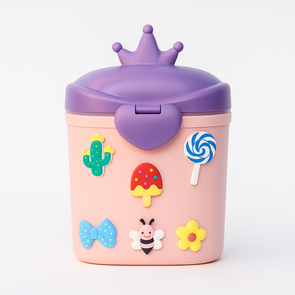 Portable Milk Container Crown Purple - Sunshine