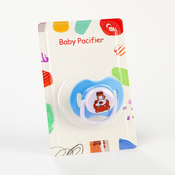 SUNSHINE BABY PACIFIER MULTI CHARACTER BLUE 8018