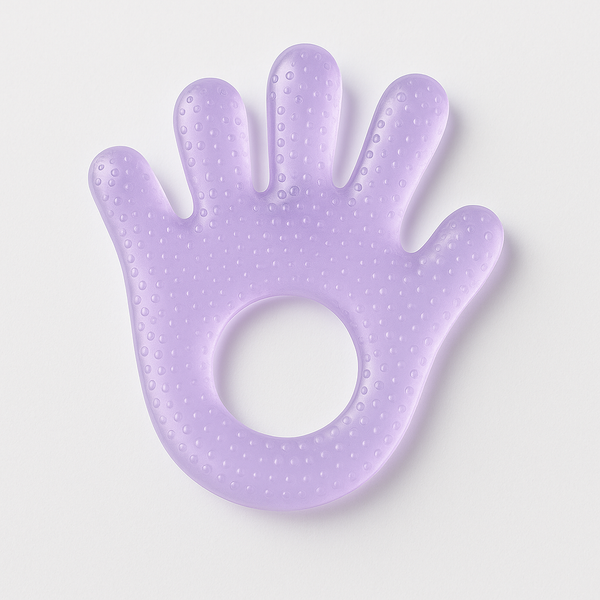 Baby Water Teether Hand Purple - Sunshine