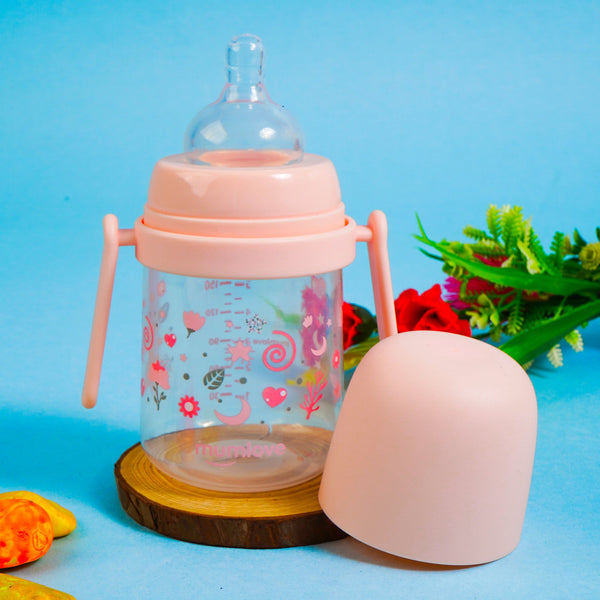 SUNSHINE BABY FEEDER BABY PINK 180ML MUMLOVE (SV-4-H)