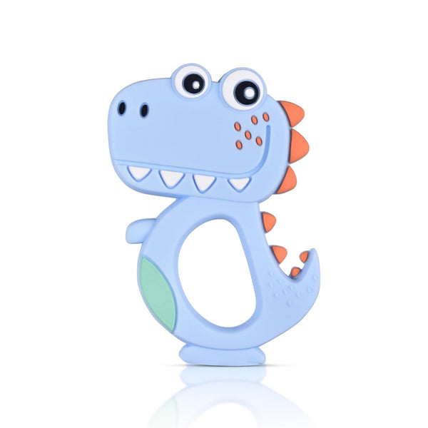SUNSHINE BABY TEETHER DINO BLUE & GREEN