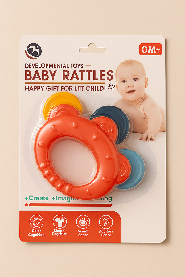 SUNSHINE BABY TEETHER RATTLE HAND BM8200