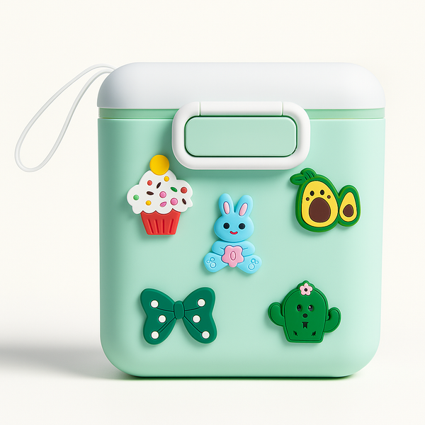 SUNSHINE PORTABLE MILK CONTAINER CROWN SEA GREEN FH-OO2 (FISH)