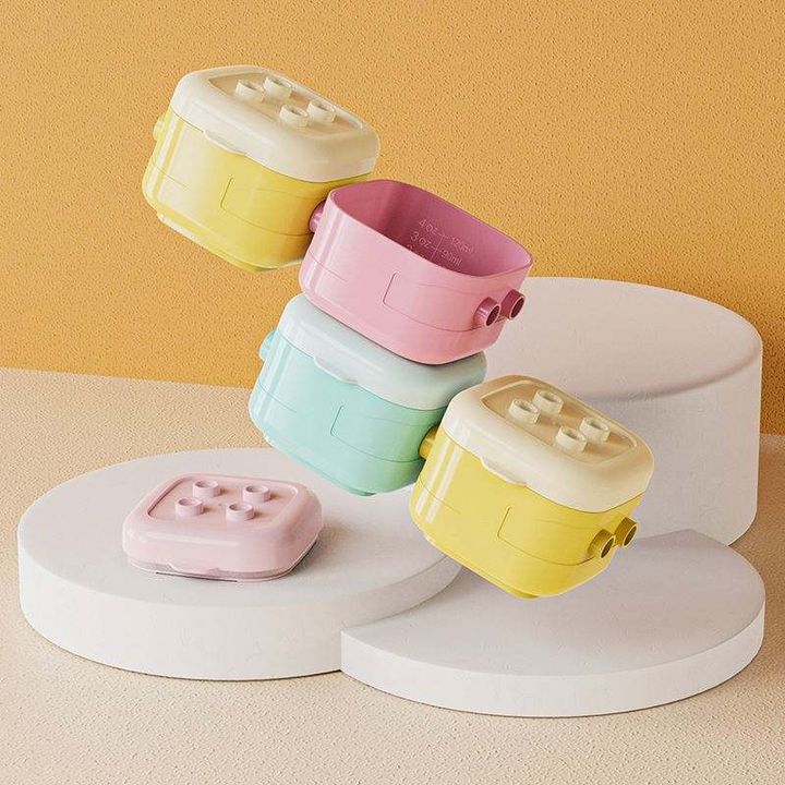 SUNSHINE BABY MINI 4 PCS FOOD CONTAINER MULTICOLOUR R1873 (JIAYI)