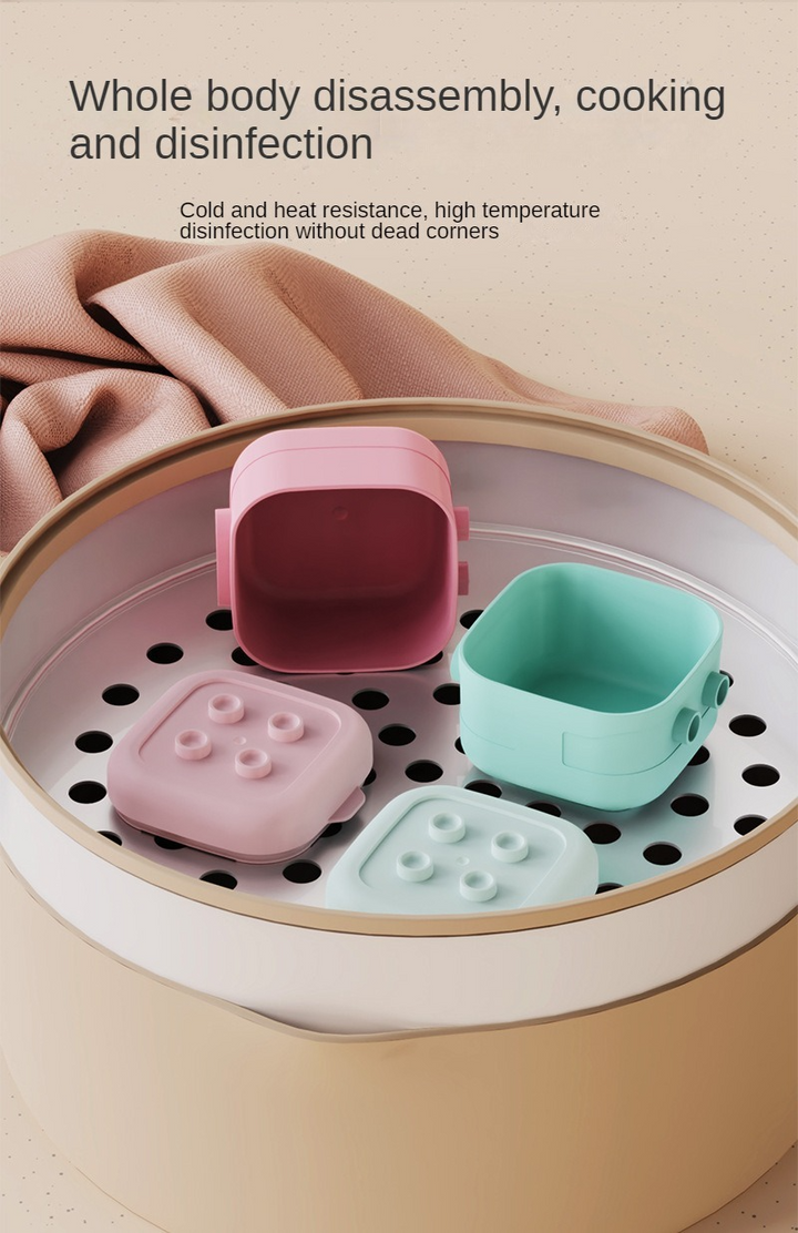 SUNSHINE BABY MINI 4 PCS FOOD CONTAINER MULTICOLOUR R1873 (JIAYI)