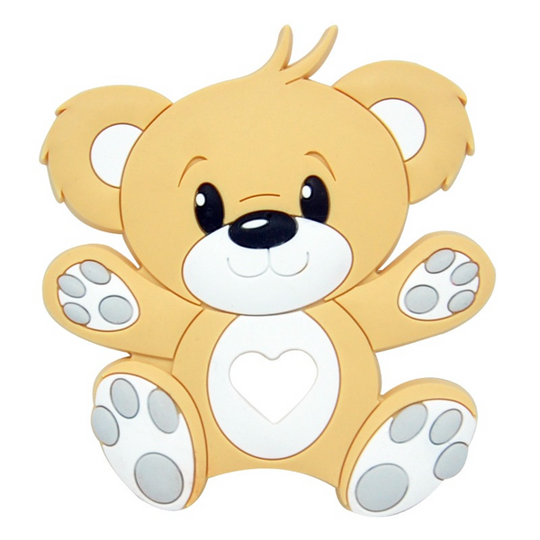 SUNSHINE BABY TEETHER BEAR BIEGE (LOT 088)