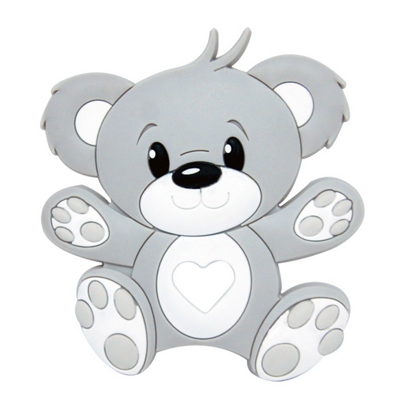 SUNSHINE BABY TEETHER BEAR GREY (LOT 088)