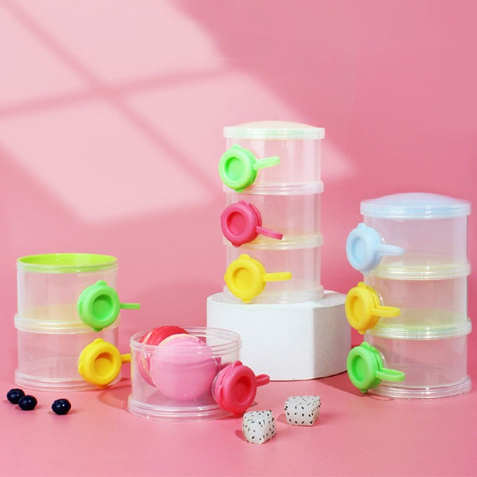 SUNSHINE BABY 4 PCS MILK CONTAINER SET MULTI COLOUR MA-6609.