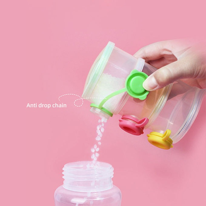 SUNSHINE BABY 4 PCS MILK CONTAINER SET MULTI COLOUR MA-6609.