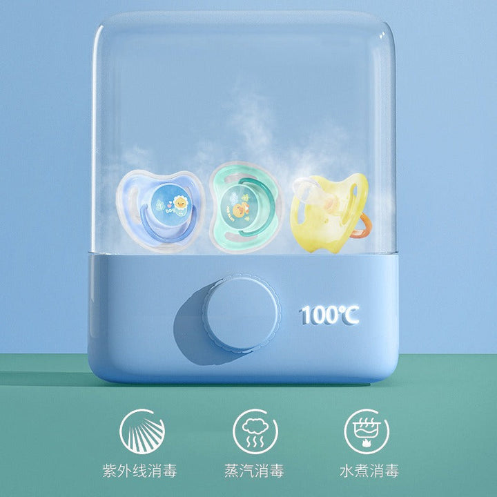 SUNSHINE BABY PACIFIER MULTI CHARACTER SEA GREEN 8288