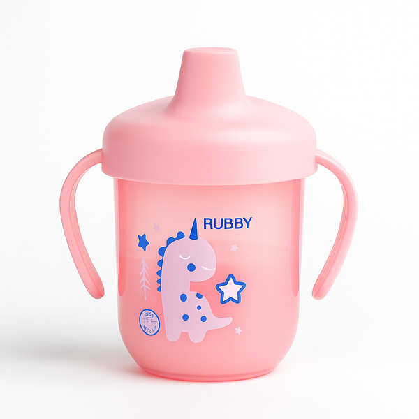 SUNSHINE BABY SIPPER CUP DINO PINK