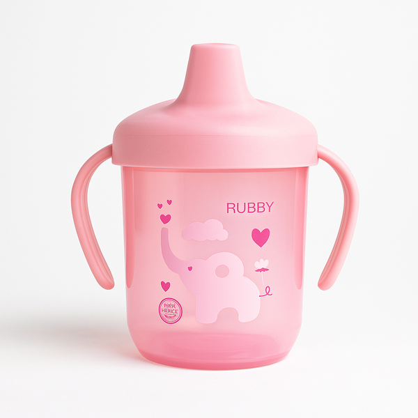 SUNSHINE BABY SIPPER CUP ELEPHANT PINK