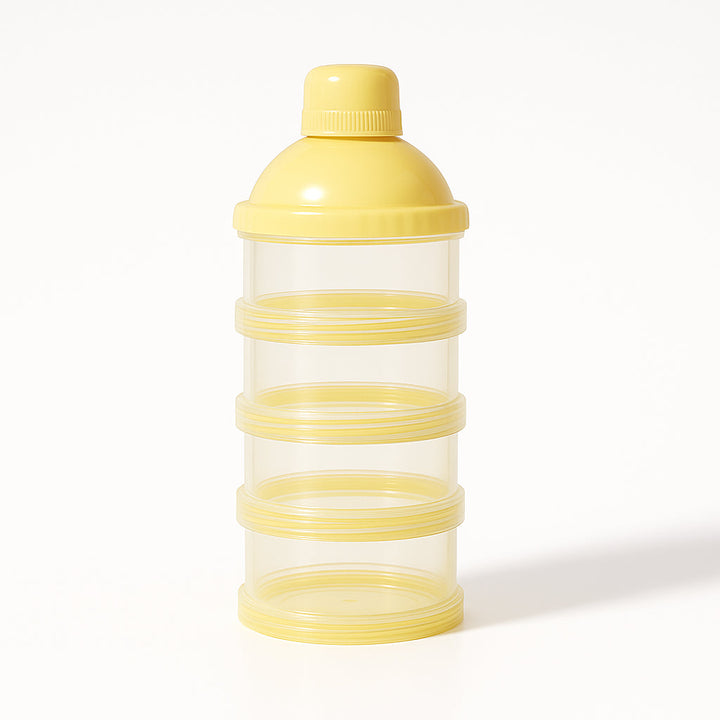 SUNSHINE BABY MILK CONTAINER 4 PCS YELLOW