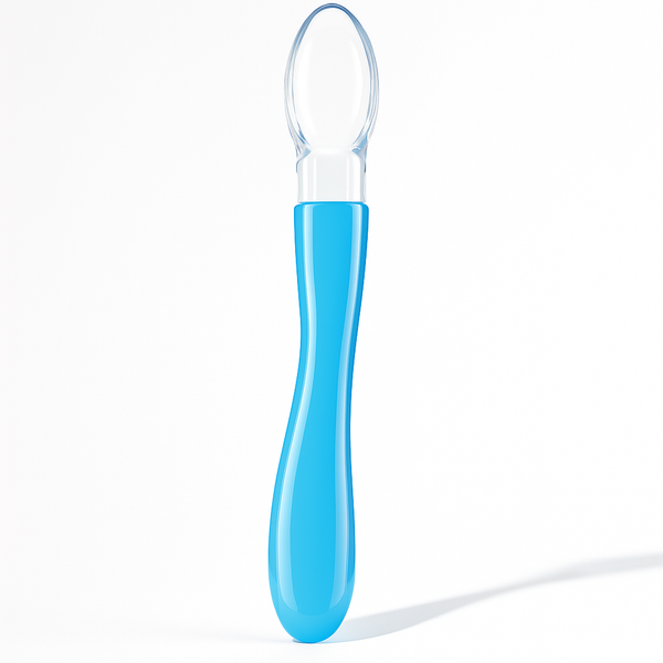 SUNSHINE BABY SILICON FEEDING SPOON GREEN (ZXX:8045)