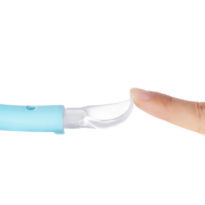 SUNSHINE BABY SILICON FEEDING SPOON PINK (ZXX:8045)