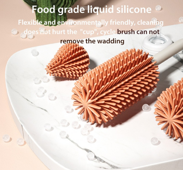 SUNSHINE BABY 2 PCS FEEDER CLEANING BRUSH GREEN (A6647-3)