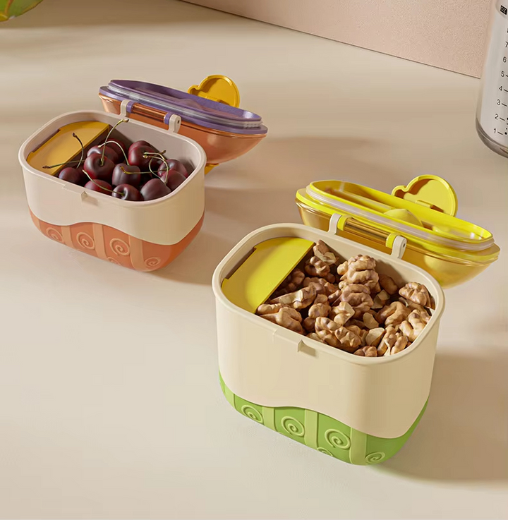 SUNSHINE BABY MILK CONTAINER ORANGE 550ML