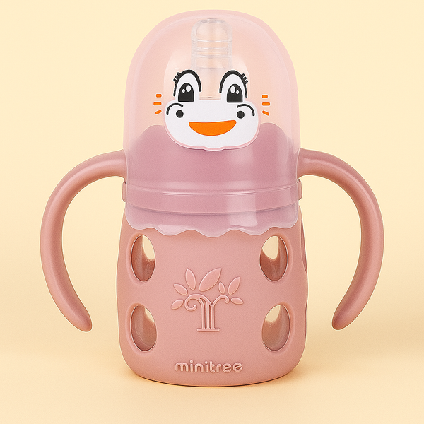 SUNSHINE BABY MINITREE GLASS FEEDER BROWN (60ML)