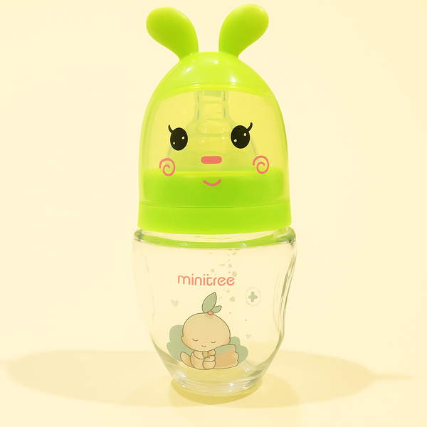 SUNSHINE BABY MINITREE FACE GLASS FEEDER GREEN (120ML)