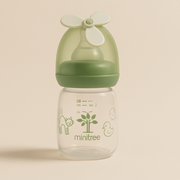 SUNSHINE BABY MINITREE FEEDER WITH FAN GREEN (60ML) ZR-017FY