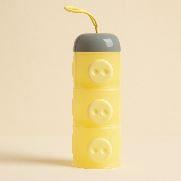 SUNSHINE BABY MILK CONTAINER 3 PCS YELLOW