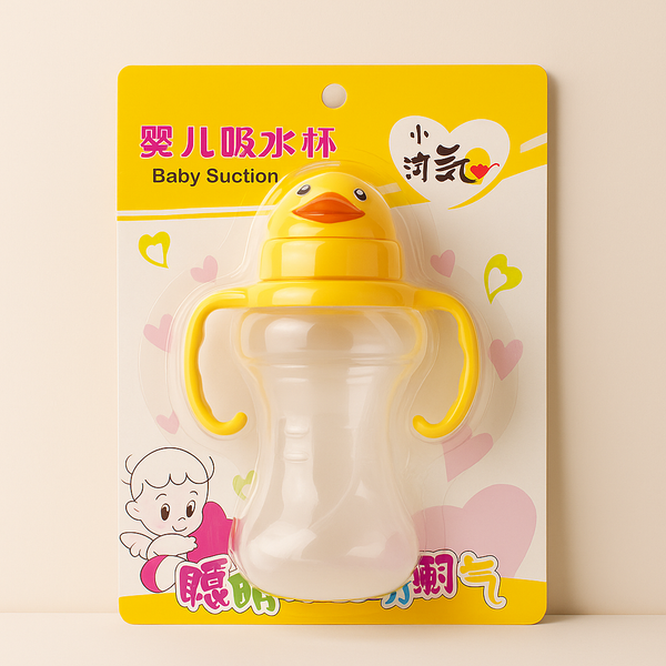 SUNSHINE BABY SUCTION CUP DUCK YELLOW AW-4