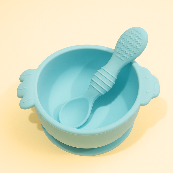 SUNSHINE TABLE WEAR SILICONE 2 PCS BABY BLUE