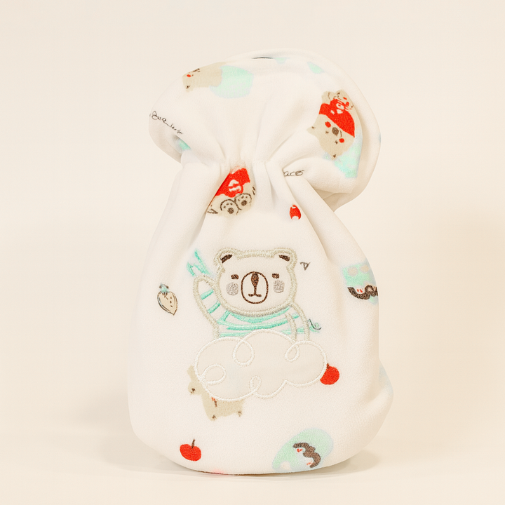 SUNSHINE BABY FEEDER COVER BEARS GREEN