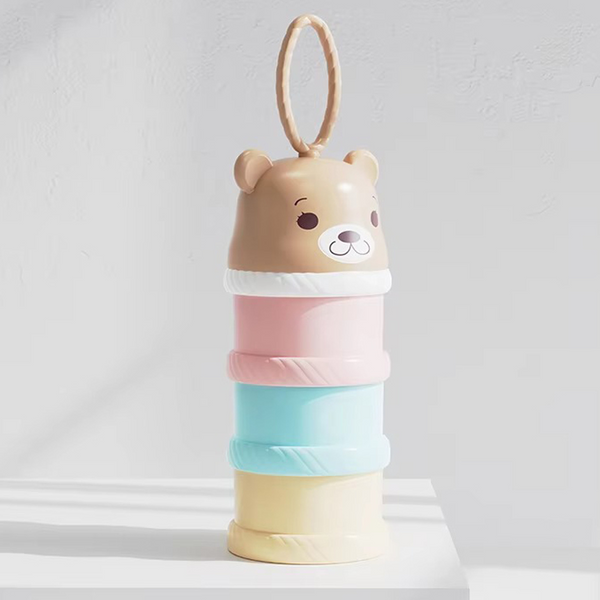 SUNSHINE BABY 4 PCS FOOD CONTAINER SET BEAR MULTI