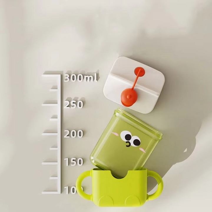 SUNSHINE BABY SIPPY CUP WITH STRAW FACE PURPLE