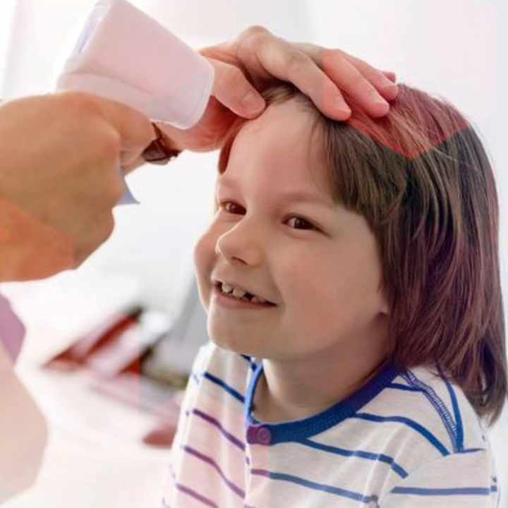 SUNSHINE KIDS INFRARED FOREHEAD THERMOMETER PURPLE (AD801)