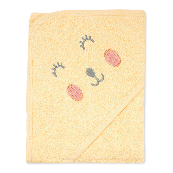 Baby Hooded Bath Towel Lemon - Sunshine