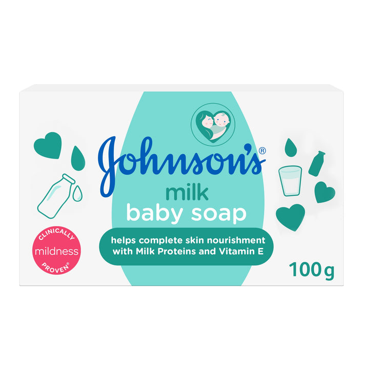 JOHNSONS BABY SOAP 100G MILK