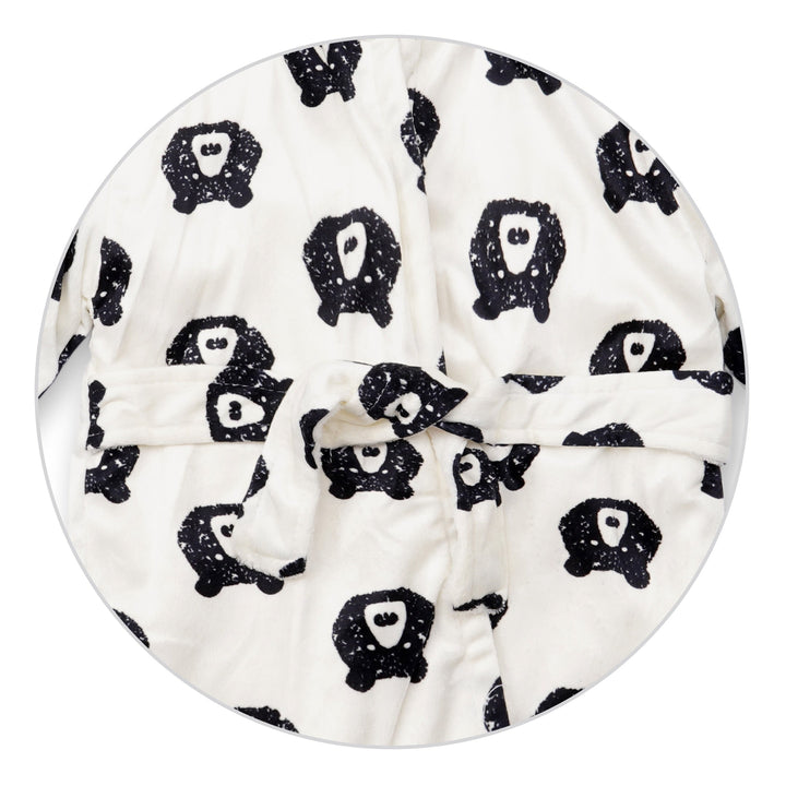 Baby Bathrobe Printed Panda (12-18 Months) - Sunshine