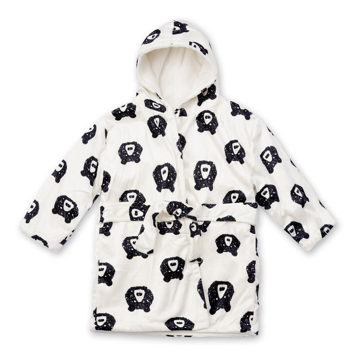 Baby Bathrobe Printed Panda (12-18 Months) - Sunshine