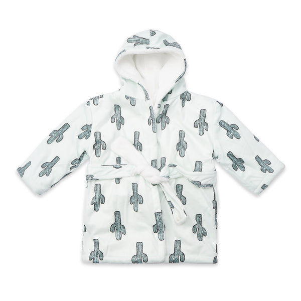 Baby Bathrobe Printed Cactus (12-18 Months) - Sunshine