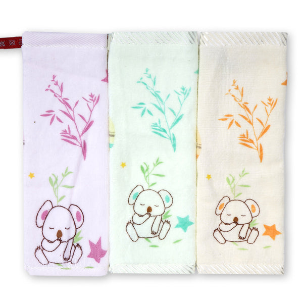 3Pcs Baby Washcloths Multicolor - Sunshine