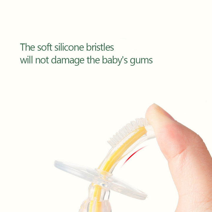 SUNSHINE SILICONE TOOTHBRUSH MONKEY BLUE