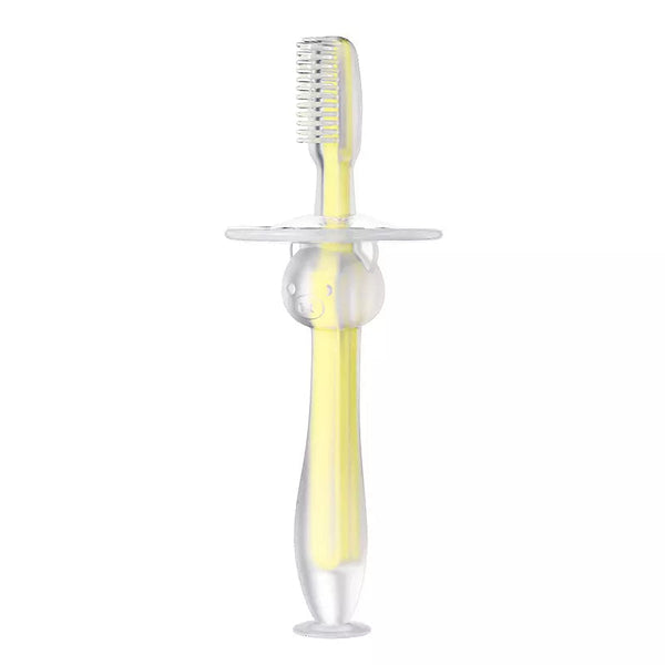 SUNSHINE SILICONE TOOTHBRUSH MONKEY YELLOW