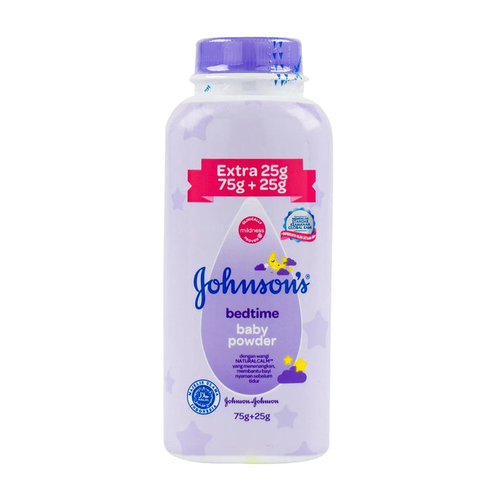 JOHNSONS BABY BEDTIME POWDER 75G + 25G