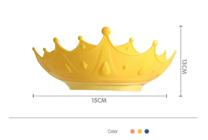 SUNSHINE BABY SHAMPOO HAT CROWN YELLOW