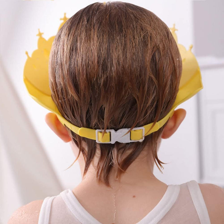 SUNSHINE BABY SHAMPOO HAT CROWN PINK