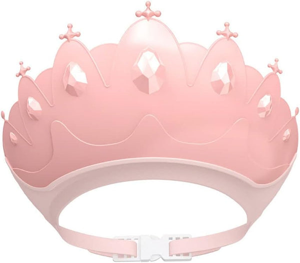 SUNSHINE BABY SHAMPOO HAT CROWN PINK