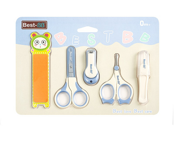 SUNSHINE BABY 5 PCS GROOMING KIT BLUE BEST-BB